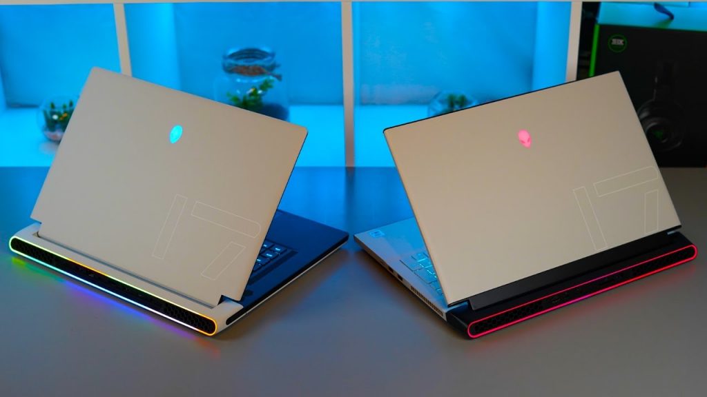 Dell 17in alienware laptop showdown