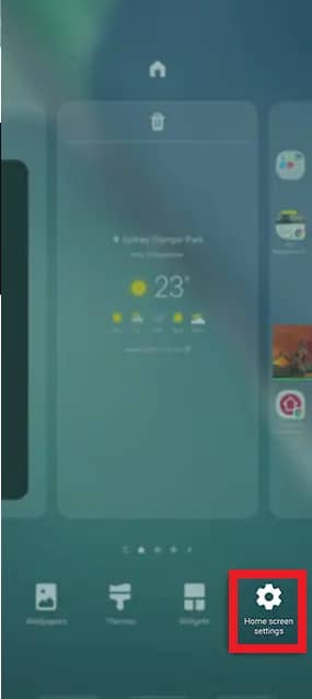 Samsung-Home-Screen